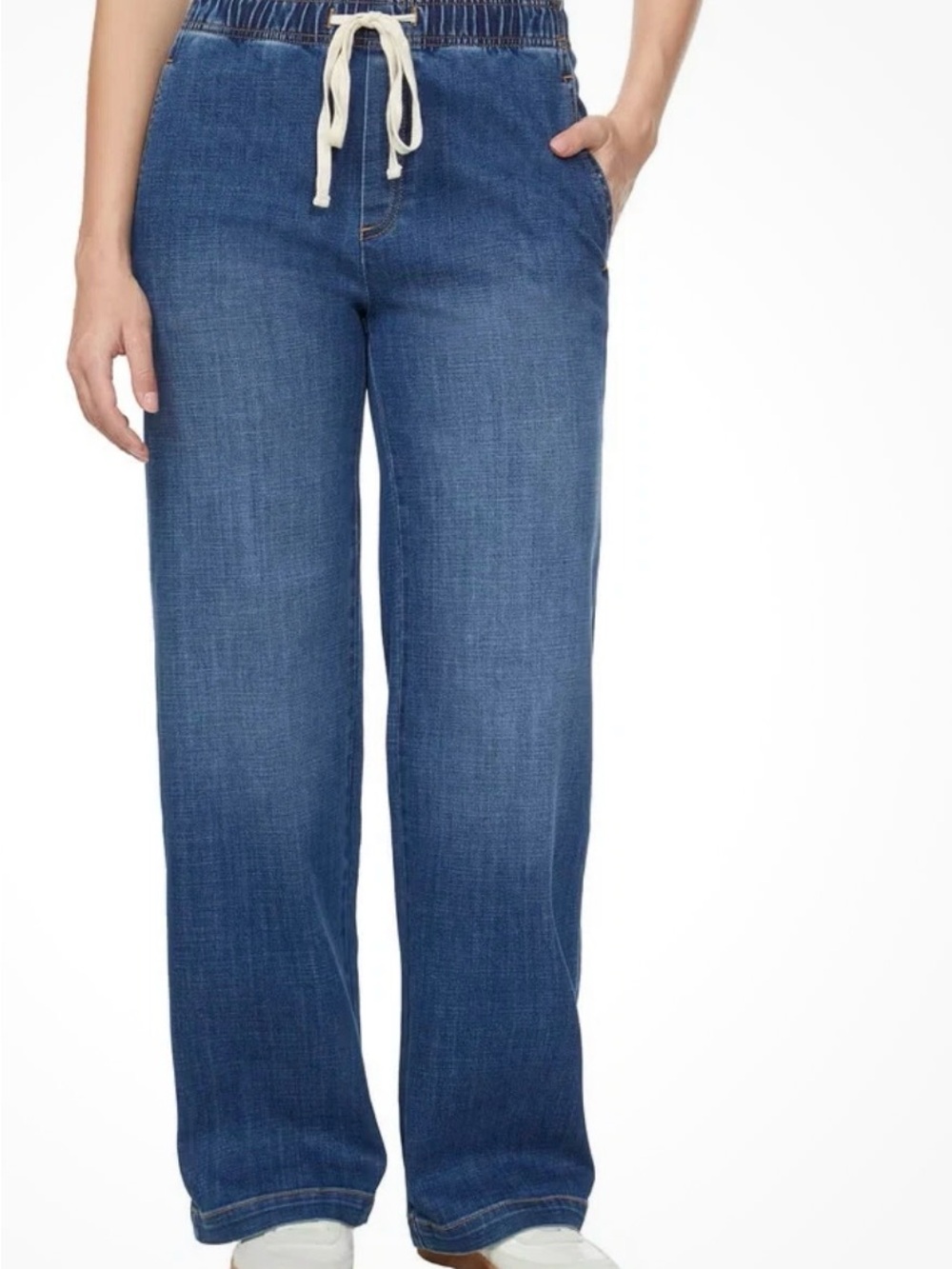 Buffalo Women's Wide Leg Pull-On Jean